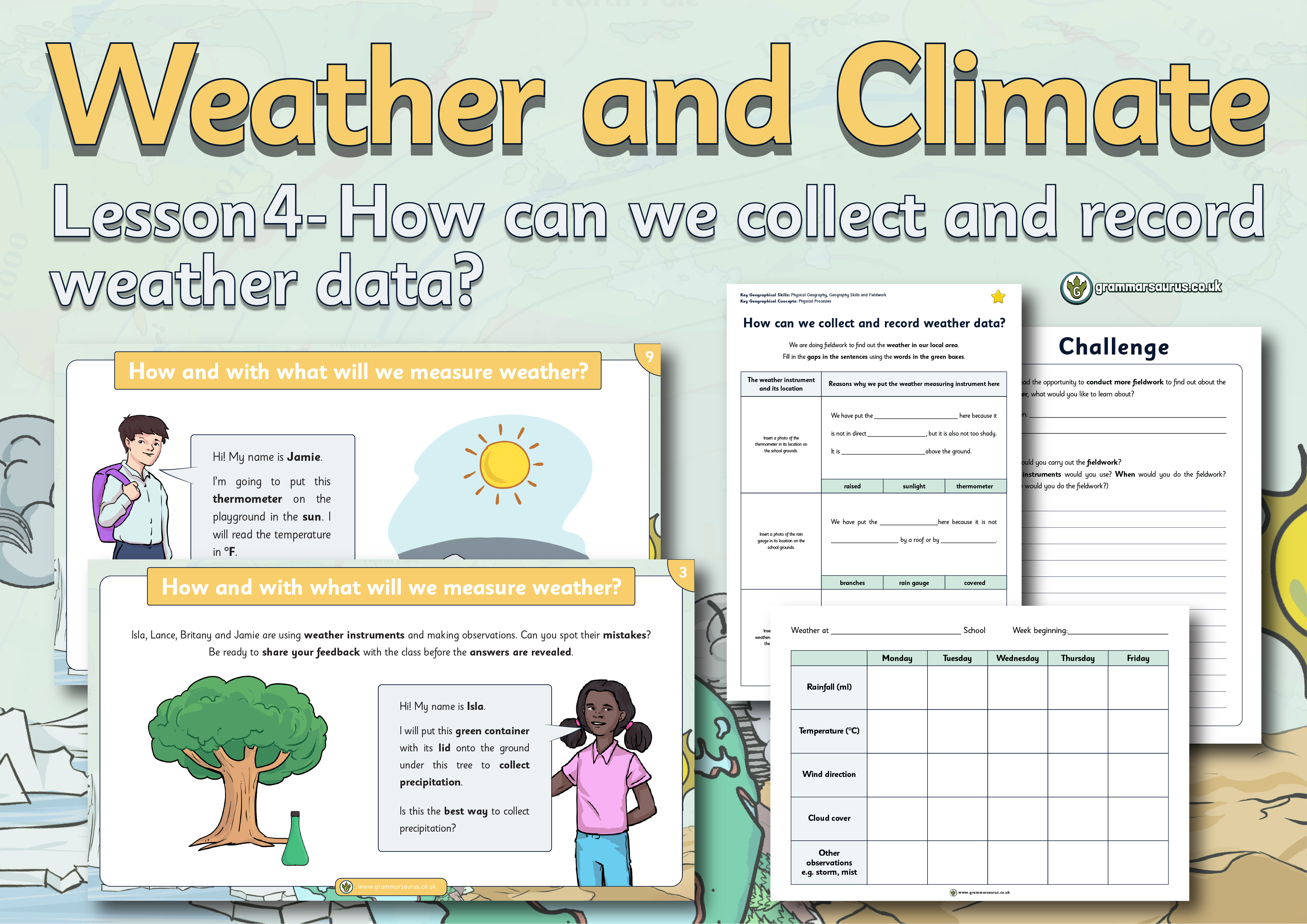 Year 2 Geography – Weather and Climate – How can we collect and record ...