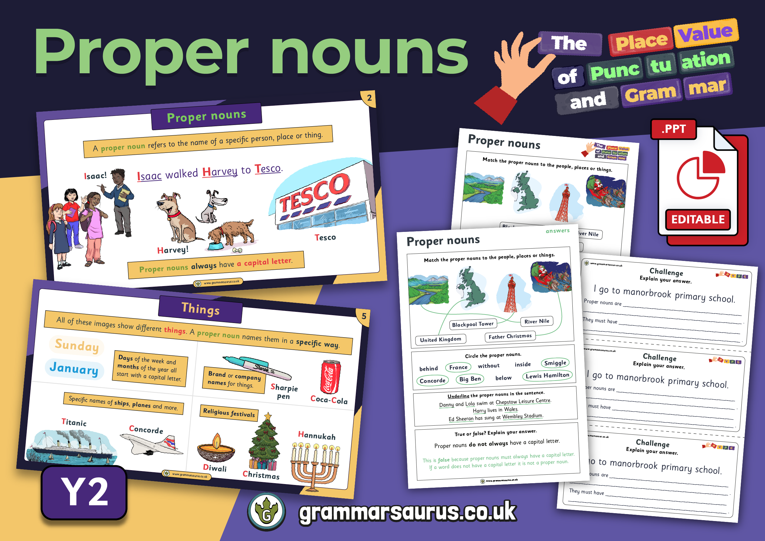 year-2-the-place-value-of-punctuation-and-grammar-proper-nouns