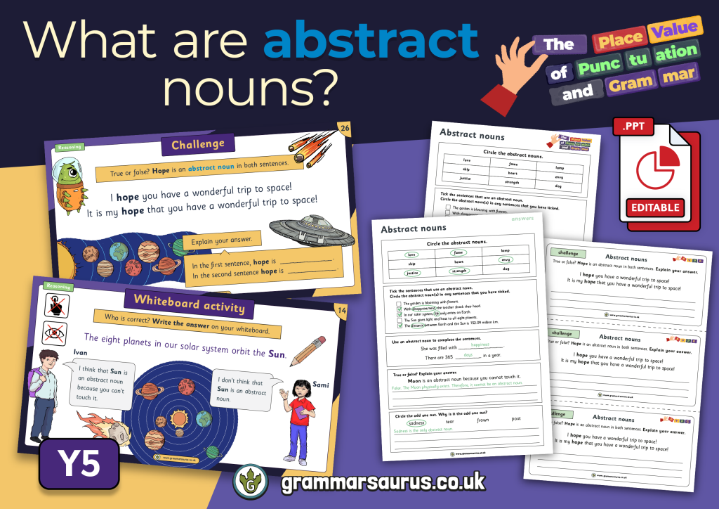 year-5-the-place-value-of-punctuation-and-grammar-what-are-abstract-nouns-grammarsaurus