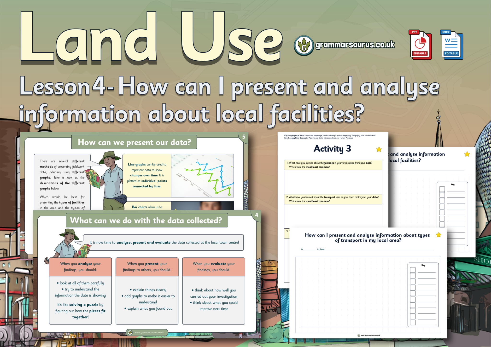 Year 3 Geography – Land Use (Fieldwork Unit) – How Can I Present And ...