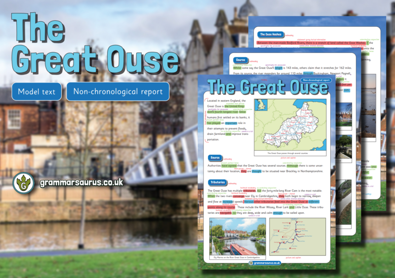 Year 4 Model Text – Non-chronological report – The Great Ouse ...