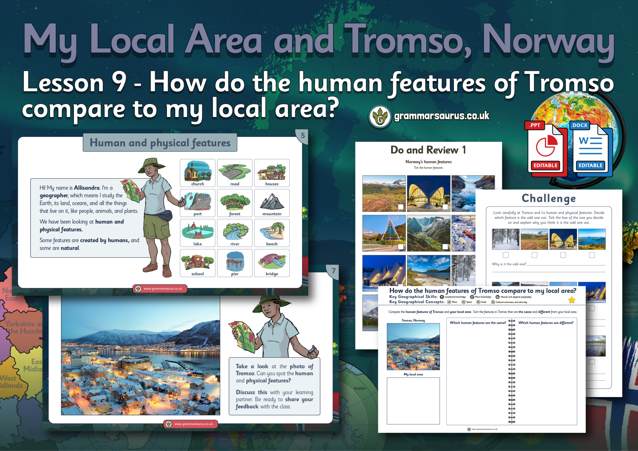 File Human Features Year 2 Geography – My Local Area and Tromso, Norway – How do the human ...
