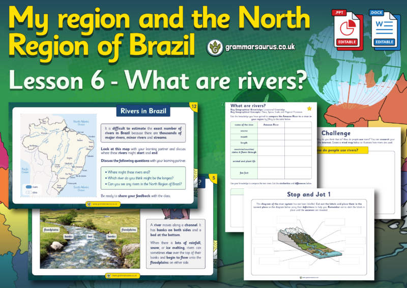 Year 5 Geography – My Region and the North Region of Brazil – What are ...