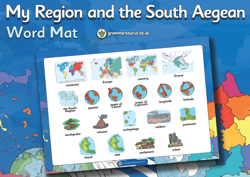 Year 4 Geography – My Region and the South Aegean – Word Mat ...