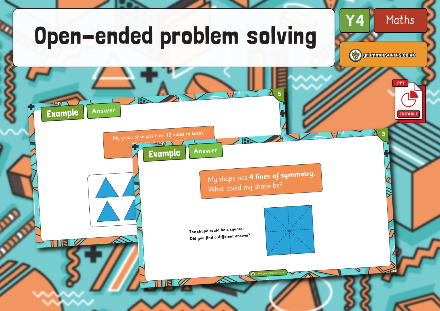 open ended problem solving year 4