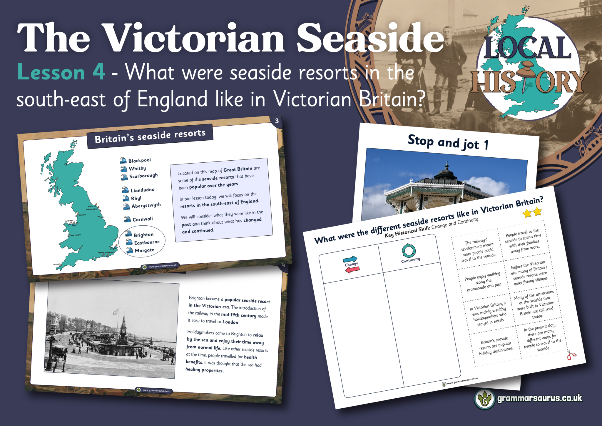 Ks1 Local History – The Victorian Seaside – What Were Seaside Resorts 