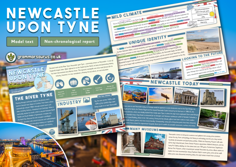 Year 6 Model text - Non-chronological Report - Newcastle Upon Tyne ...