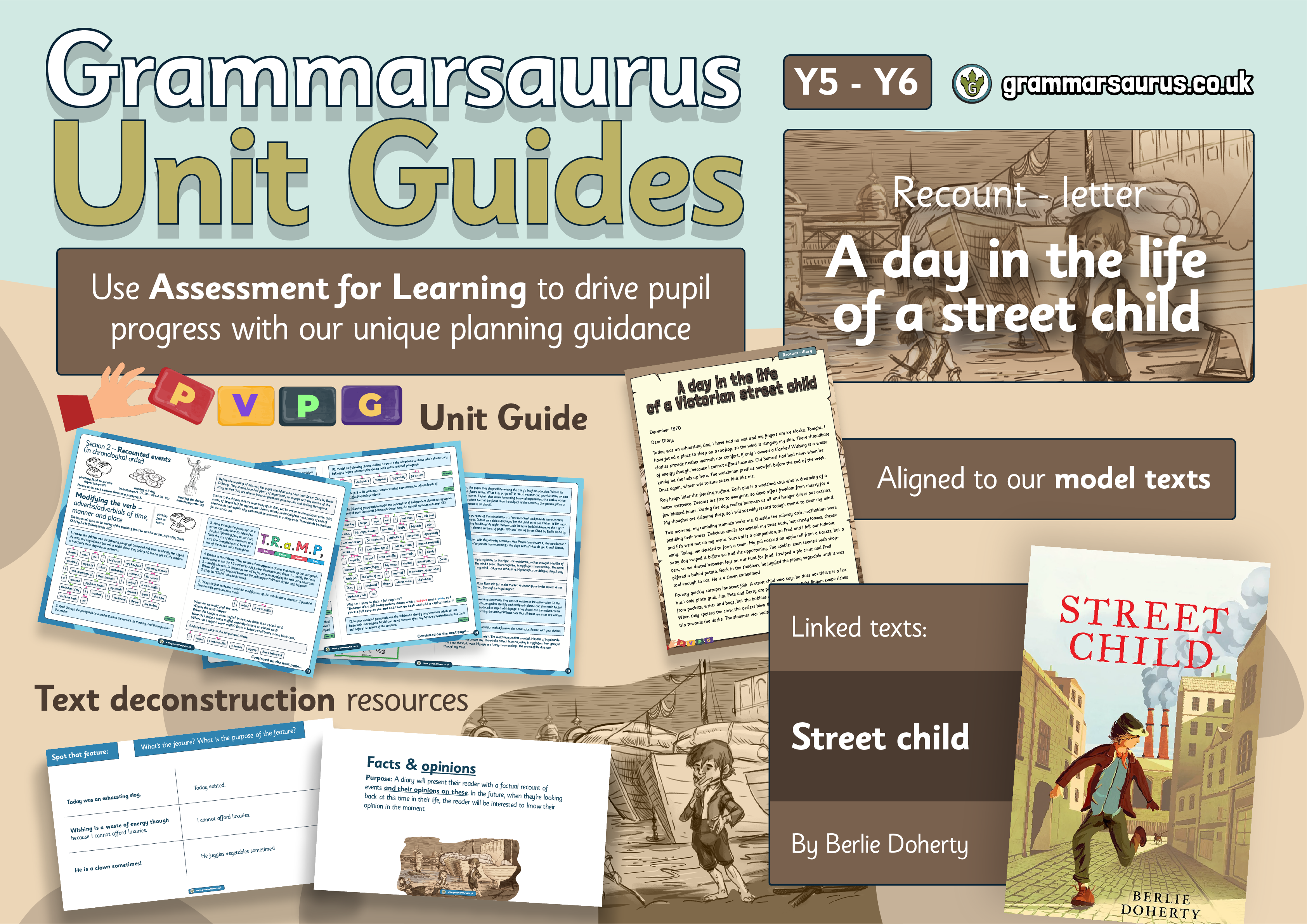 Year 5/6 Unit Guide Recount Letter A day in the life of a street