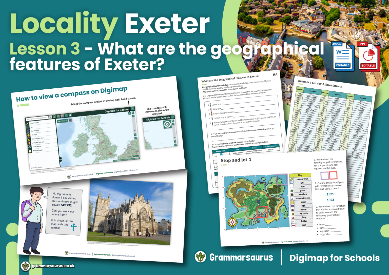 Y4 Locality Unit - What are the geographical features of Exeter ...