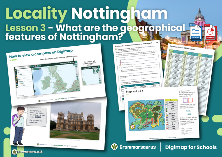 Nottingham Keyfeatures Y4 Locality Unit - What are the geographical features of Nottingham ...