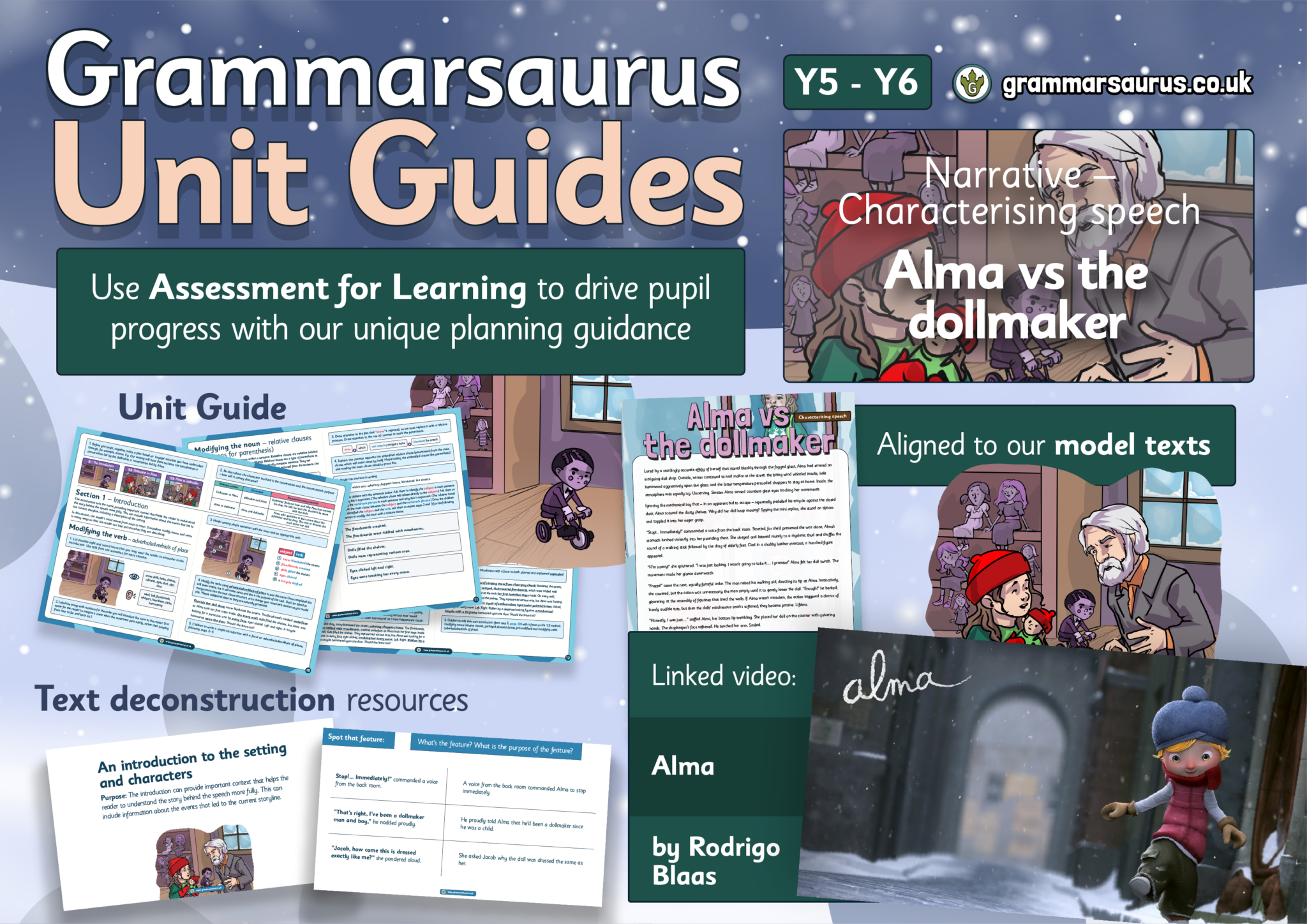 Year 5/6 Unit Guide – Characterising Speech – Alma vs the dollmaker ...
