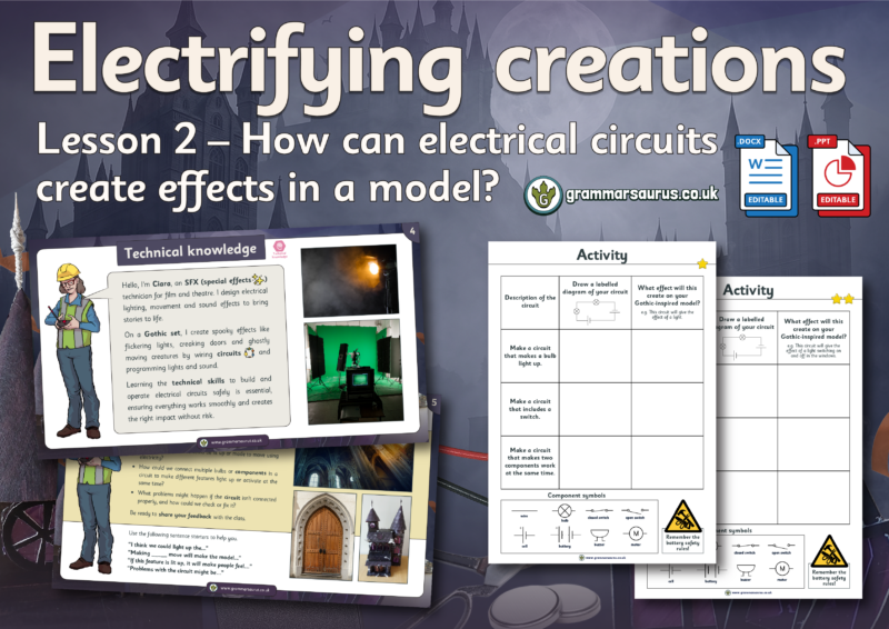 Year 6 - Electrifying Creations - How can electrical circuits create ...