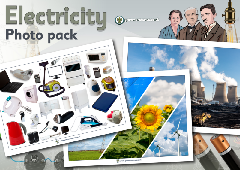 Year 6 Science - Electricity - Photo pack - Grammarsaurus