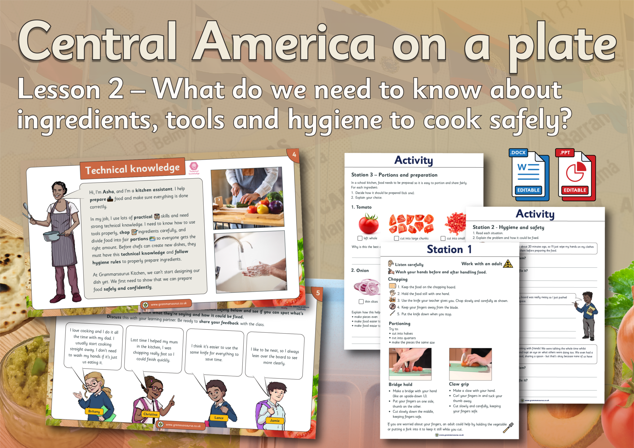 Year 5 DT - Central America on a plate - What do we need to know about ...